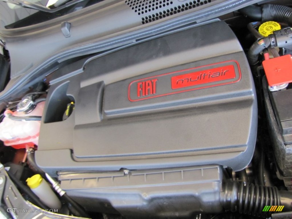 2012 Fiat 500 Lounge 1.4 Liter SOHC 16-Valve MultiAir 4 Cylinder Engine Photo #56483433