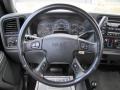 Dark Pewter 2004 GMC Sierra 2500HD SLE Extended Cab 4x4 Steering Wheel