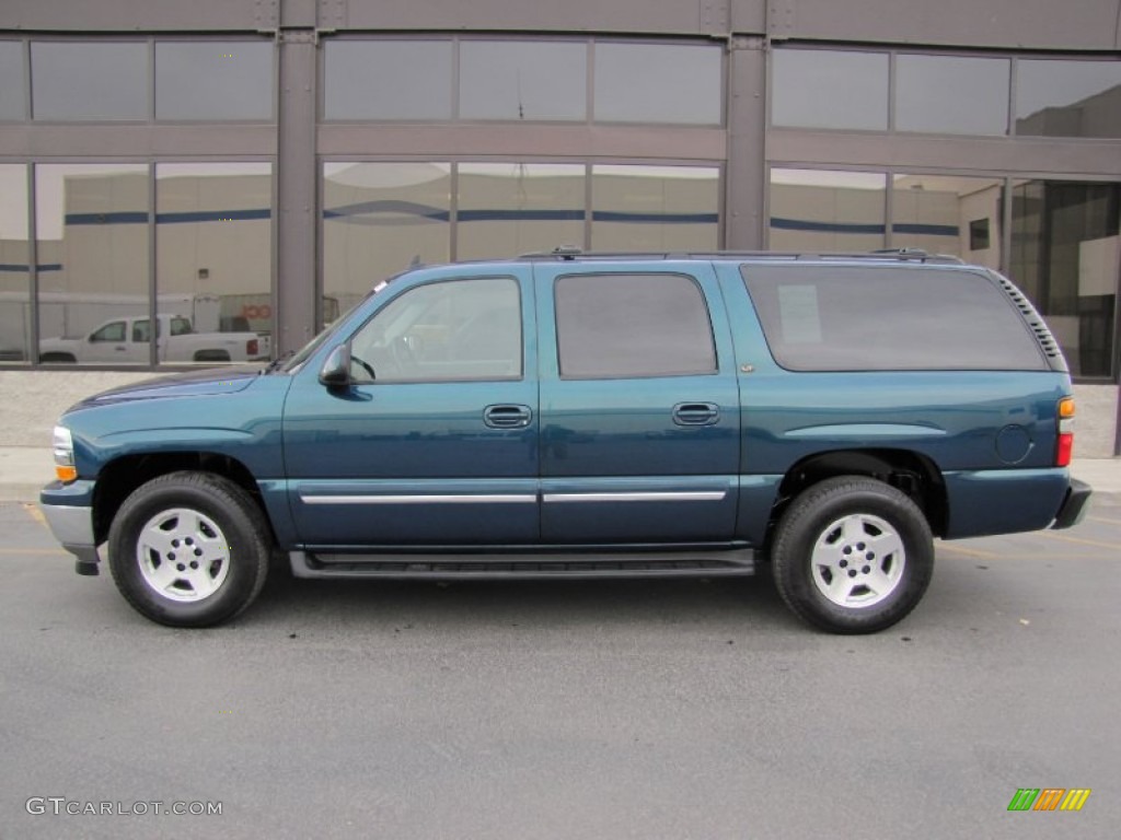 Bermuda Blue Metallic 2006 Chevrolet Suburban LT 1500 4x4 Exterior Photo #56484366