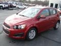 2012 Crystal Red Tintcoat Chevrolet Sonic LS Hatch  photo #7