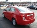 2012 Victory Red Chevrolet Sonic LT Sedan  photo #6