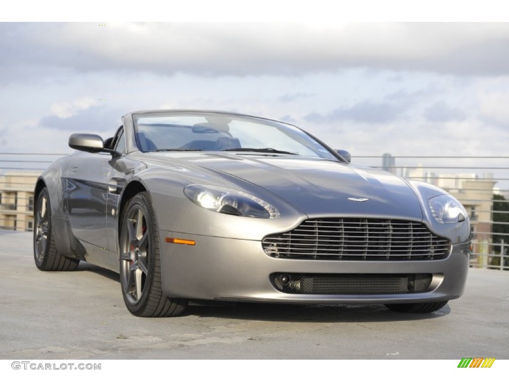 Tungsten Silver 2008 Aston Martin V8 Vantage Roadster Exterior Photo #56485920