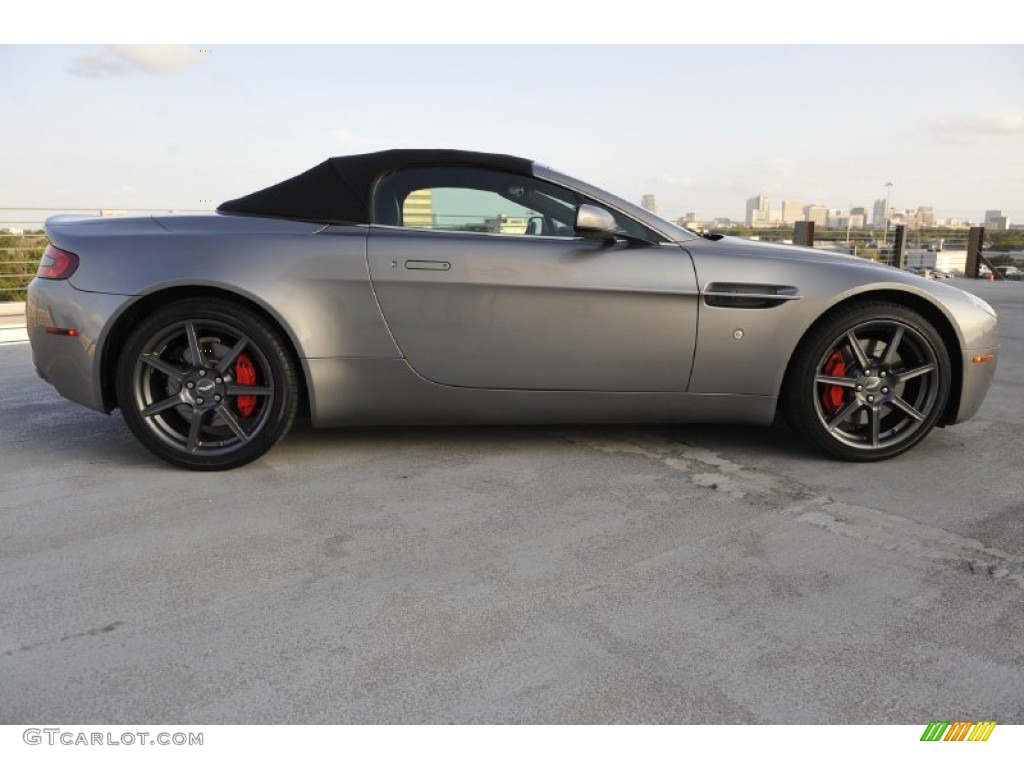 Tungsten Silver 2008 Aston Martin V8 Vantage Roadster Exterior Photo #56485992