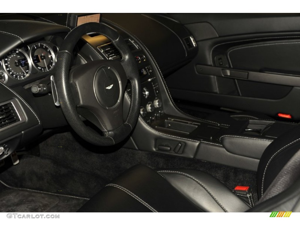 2008 V8 Vantage Roadster - Tungsten Silver / Obsidian Black photo #13