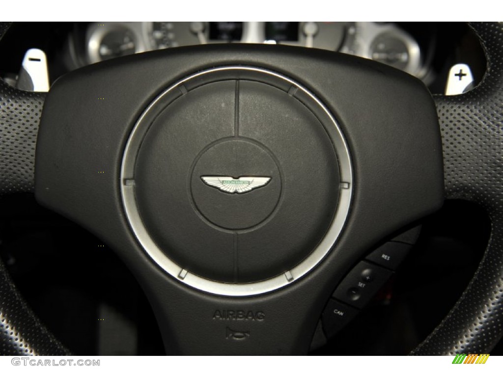 2008 V8 Vantage Roadster - Tungsten Silver / Obsidian Black photo #26