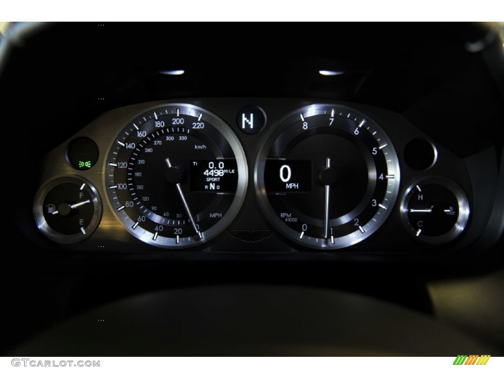 2008 Aston Martin V8 Vantage Roadster Gauges Photo #56486259