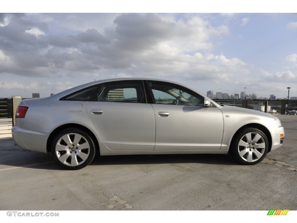 Light Silver Metallic 2006 Audi A6 4.2 quattro Sedan Exterior Photo #56486370