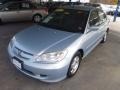 2005 Eternal Blue Pearl Honda Civic Hybrid Sedan  photo #24