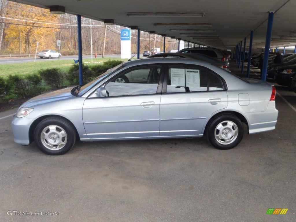 Eternal Blue Pearl 2005 Honda Civic Hybrid Sedan Exterior Photo #56487870