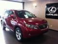2010 Matador Red Mica Lexus RX 350 AWD  photo #1