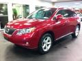 2010 Matador Red Mica Lexus RX 350 AWD  photo #3
