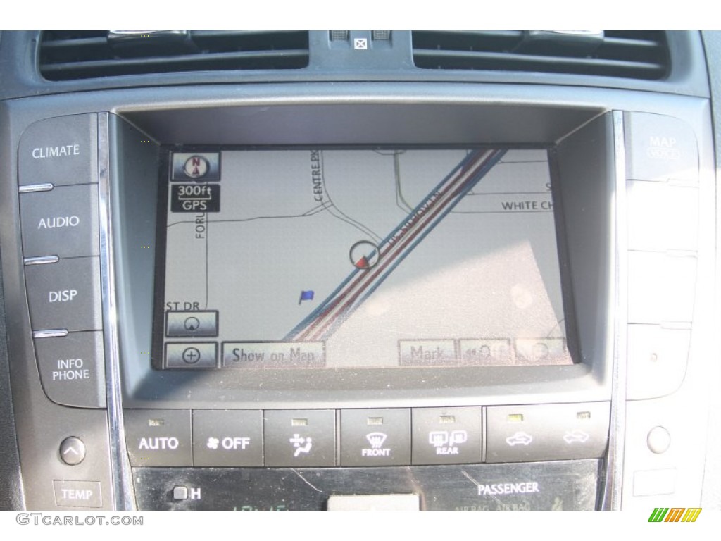 2010 Lexus IS 250C Convertible Navigation Photos