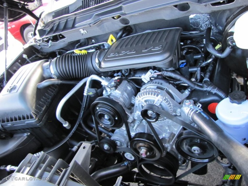 2012 Dodge Ram 1500 SLT Quad Cab 3.7 Liter SOHC 12-Valve V6 Engine Photo #56489322