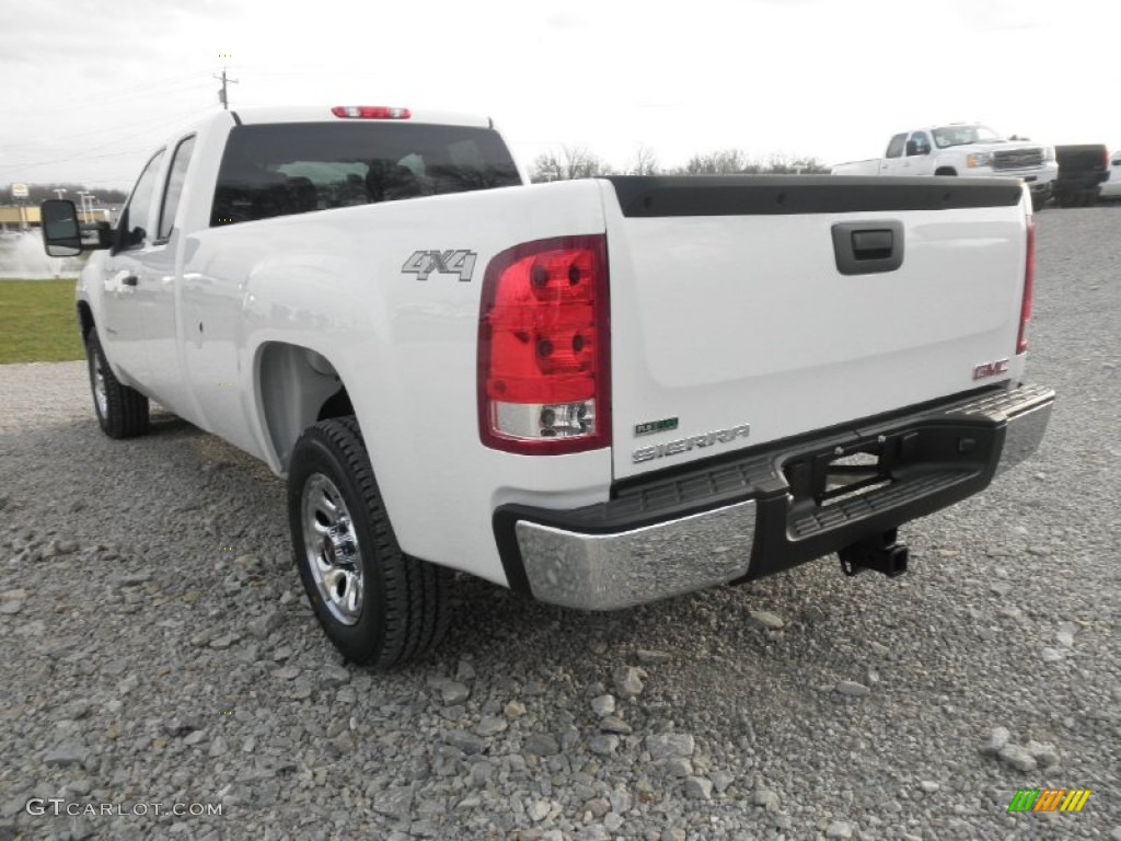 2012 Sierra 1500 Extended Cab - Summit White / Dark Titanium photo #14