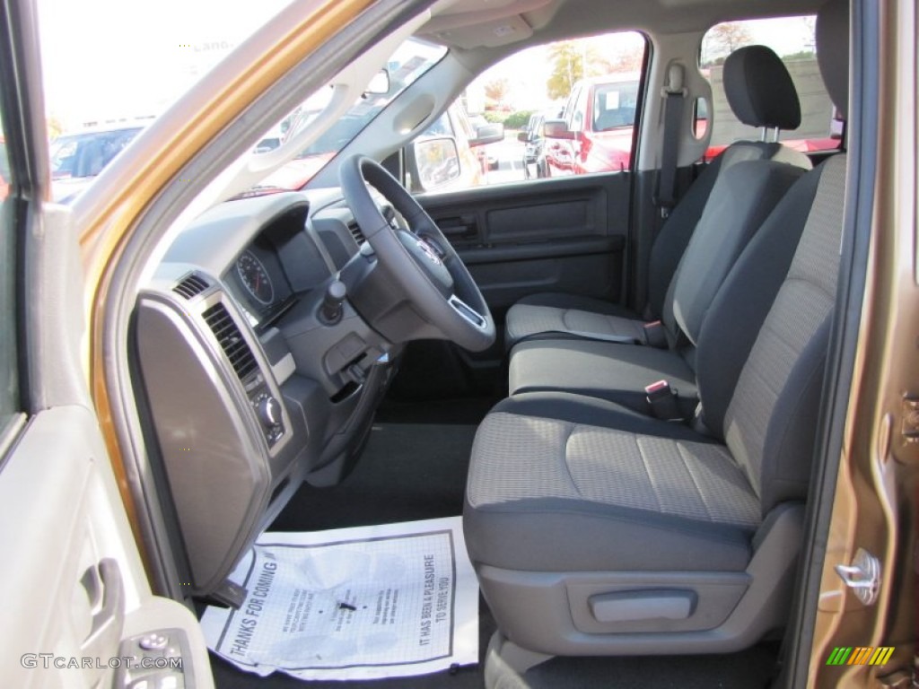 Light Pebble Beige/Bark Brown Interior 2012 Dodge Ram 1500 ST Quad Cab Photo #56489541