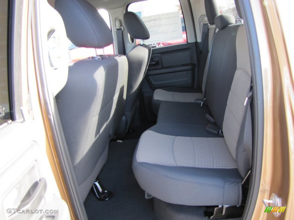 Light Pebble Beige/Bark Brown Interior 2012 Dodge Ram 1500 ST Quad Cab Photo #56489550