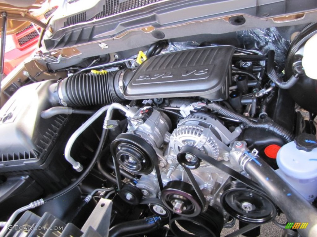 2012 Dodge Ram 1500 ST Quad Cab 3.7 Liter SOHC 12-Valve V6 Engine Photo #56489577