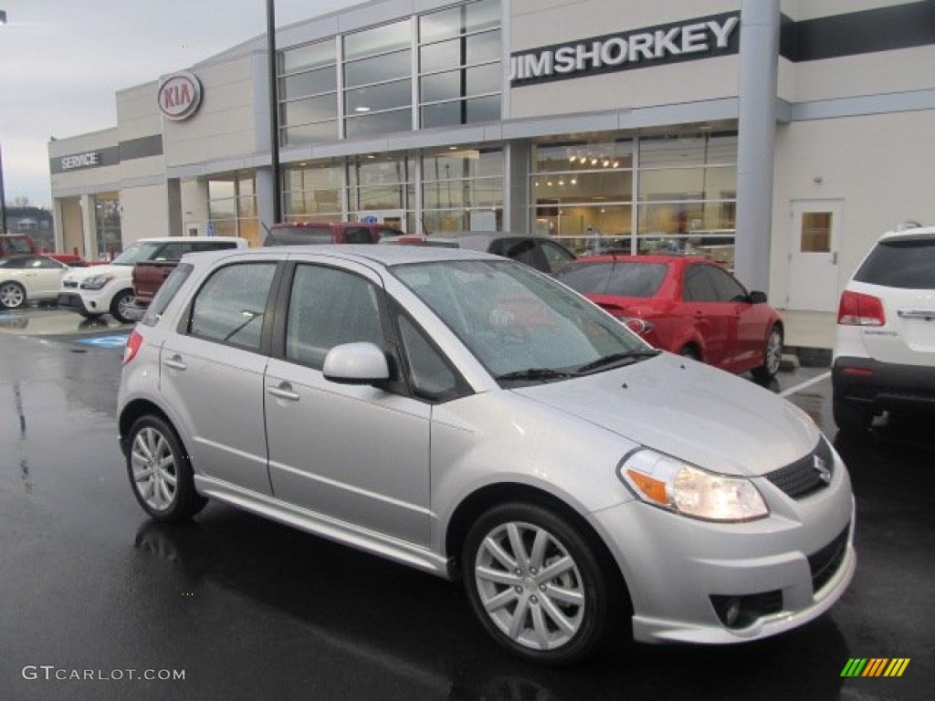 2011 SX4 SportBack GTS - Quicksilver Metallic / Black photo #1