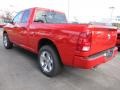 2012 Flame Red Dodge Ram 1500 Express Quad Cab  photo #2