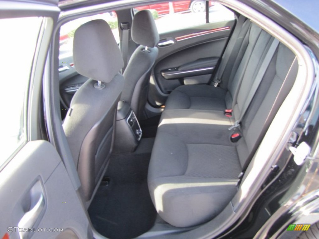 Black Interior 2012 Chrysler 300 Standard 300 Model Photo #56490606