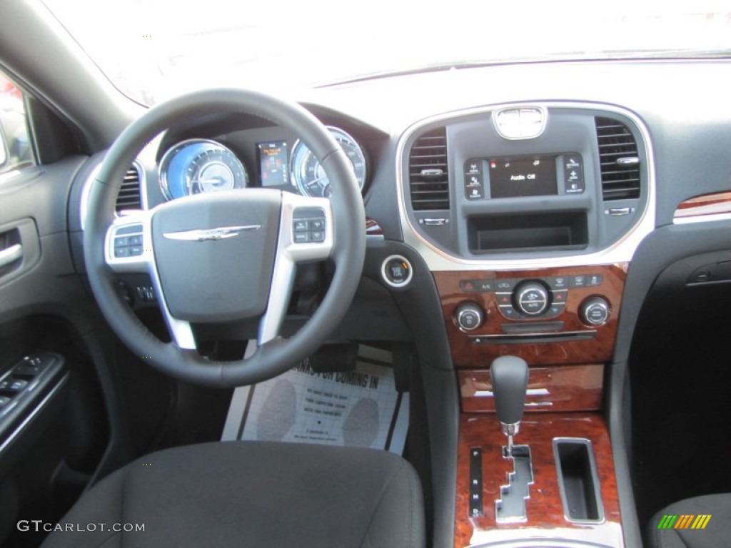 2012 Chrysler 300 Standard 300 Model Black Dashboard Photo #56490624