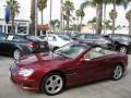 2004 Firemist Red Metallic Mercedes-Benz SL 500 Roadster  photo #21