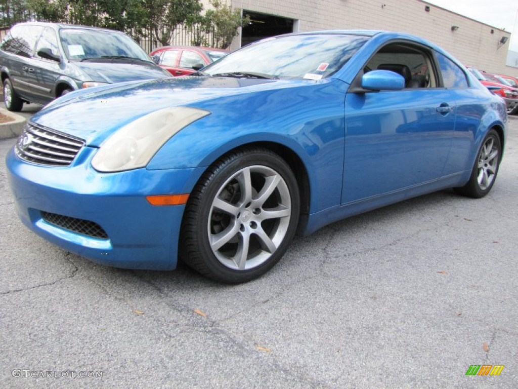 2003 G 35 Coupe - Caribbean Blue Pearl / Graphite photo #1