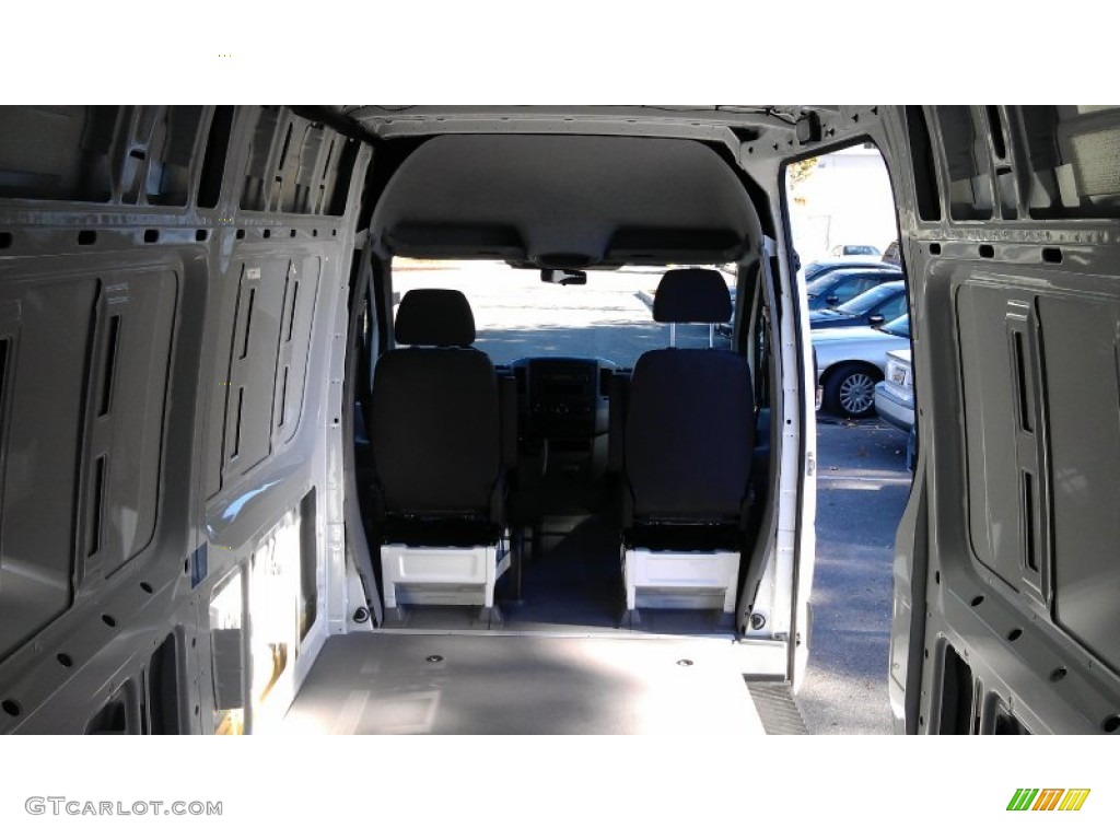 2012 Sprinter 3500 High Roof Extended Cargo Van - Arctic White / Lima Black Fabric photo #8