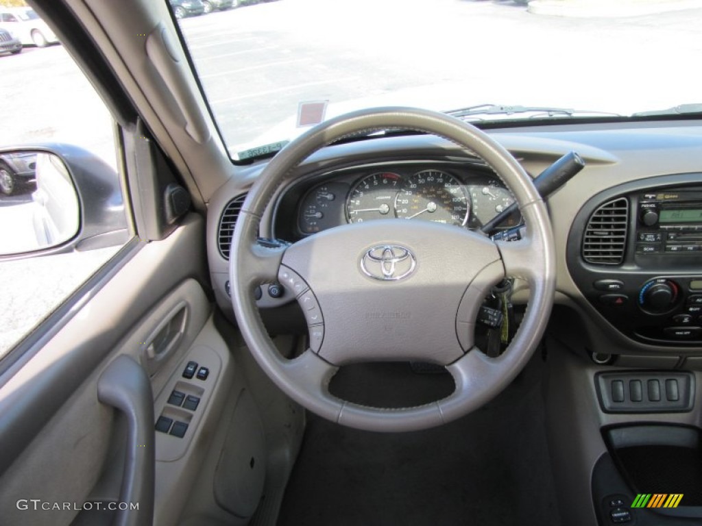 2006 Sequoia SR5 - Natural White / Light Charcoal photo #11