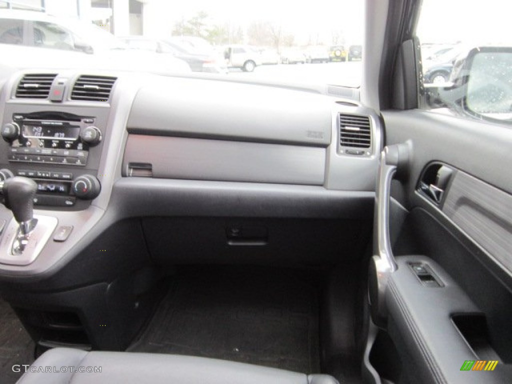 2008 CR-V EX-L 4WD - Nighthawk Black Pearl / Black photo #19
