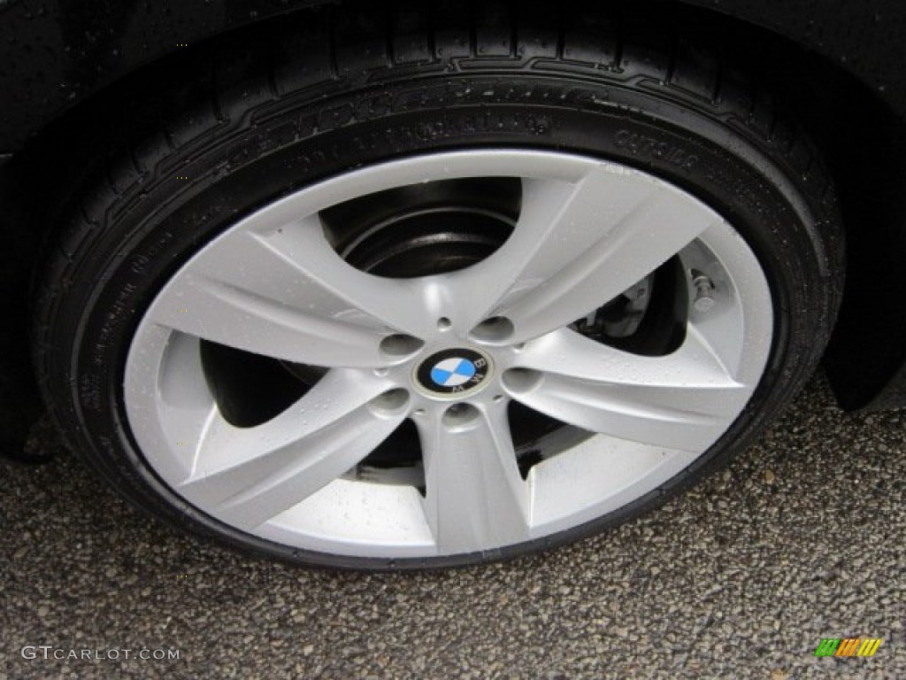2008 3 Series 335i Coupe - Jet Black / Black photo #9