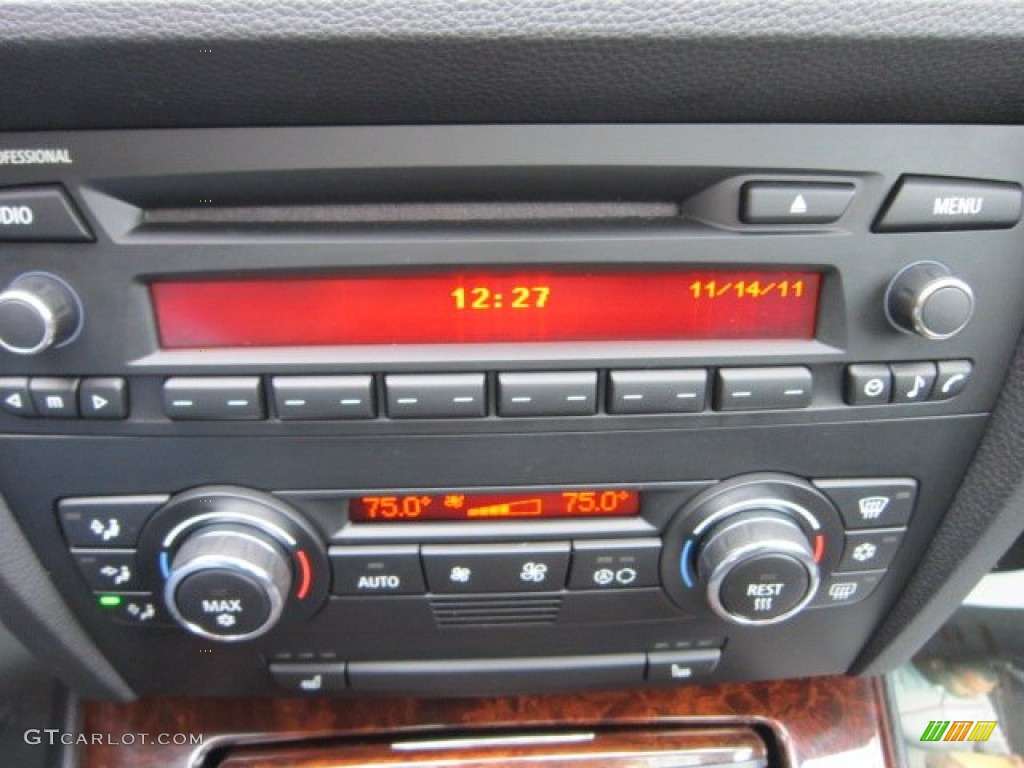 2008 3 Series 335i Coupe - Jet Black / Black photo #24