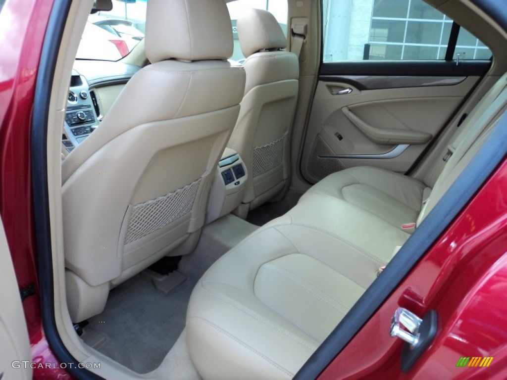 Cashmere/Cocoa Interior 2008 Cadillac CTS Sedan Photo #56496207