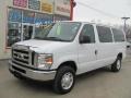 2011 Oxford White Ford E Series Van E350 XL Passenger  photo #1