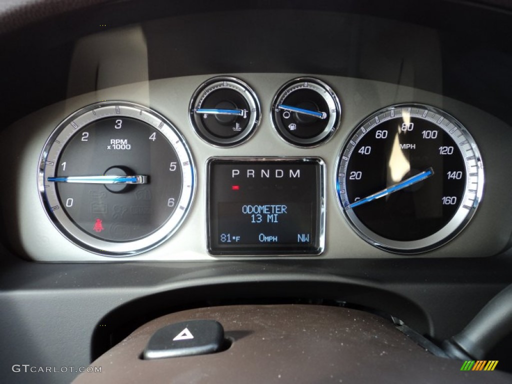 2012 Cadillac Escalade ESV Luxury Gauges Photo #56496831