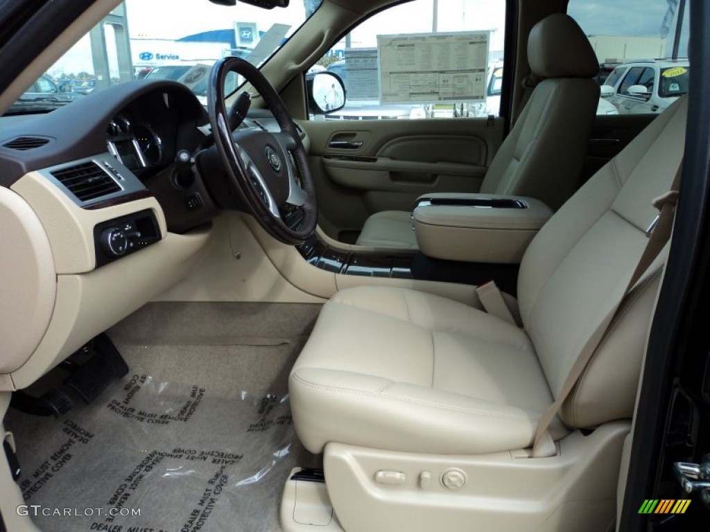 Cashmere/Cocoa Interior 2012 Cadillac Escalade ESV Luxury Photo #56496918