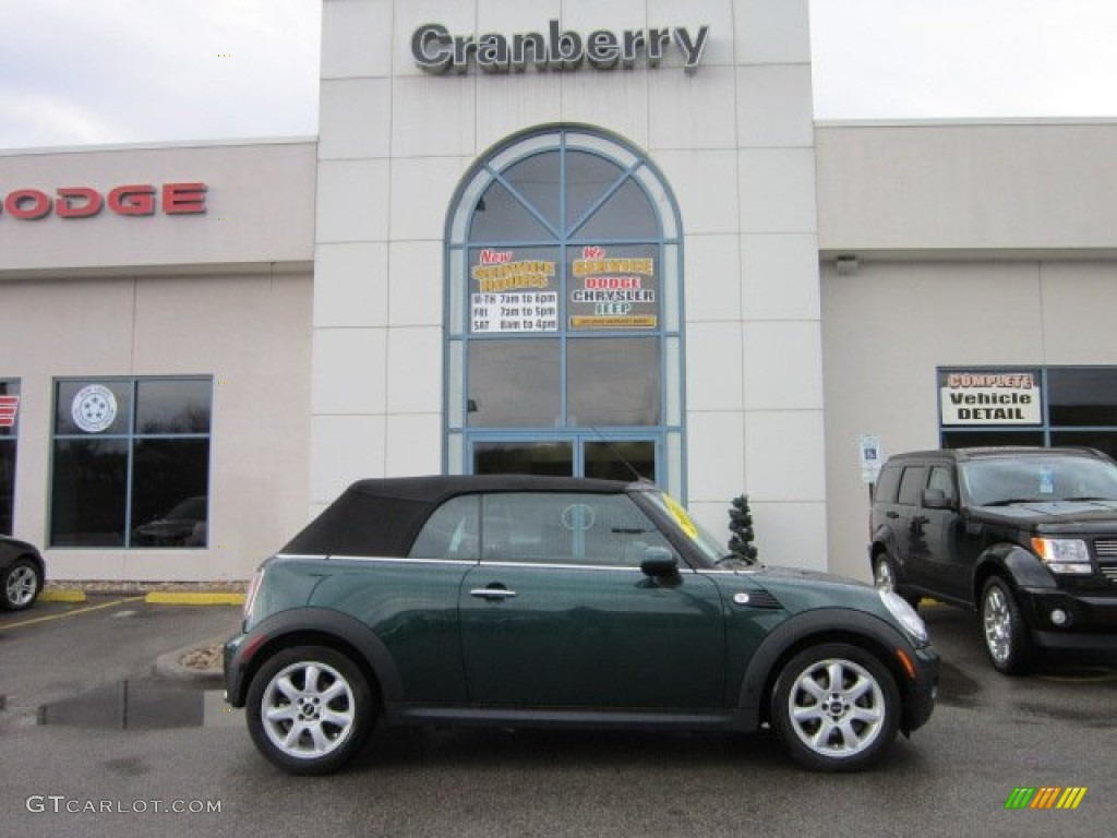 British Racing Green Metallic Mini Cooper