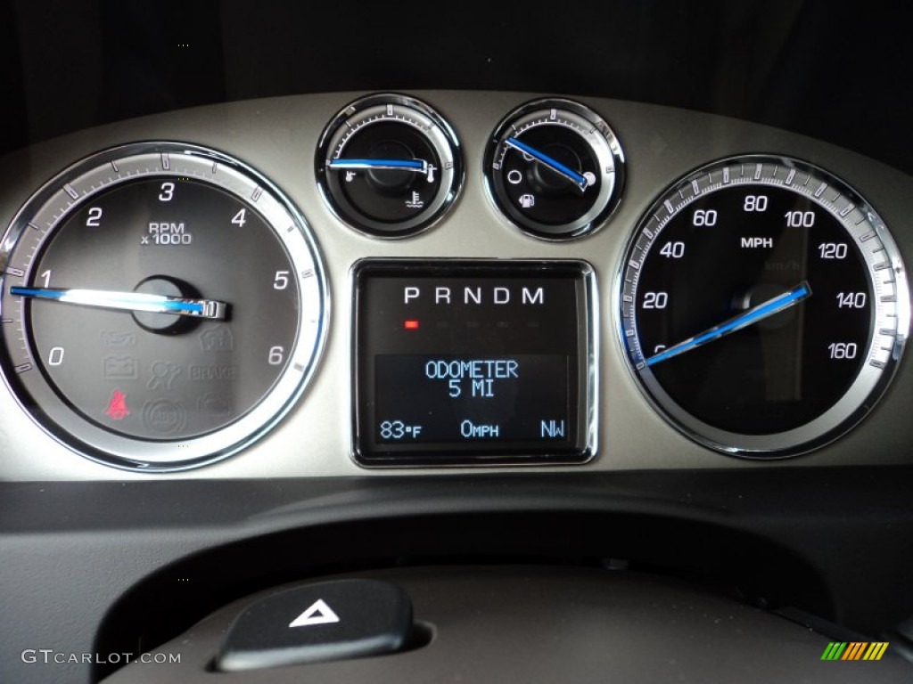 2012 Cadillac Escalade ESV Luxury Gauges Photo #56497458