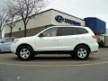 Powder White Pearl - Santa Fe GLS Photo No. 6