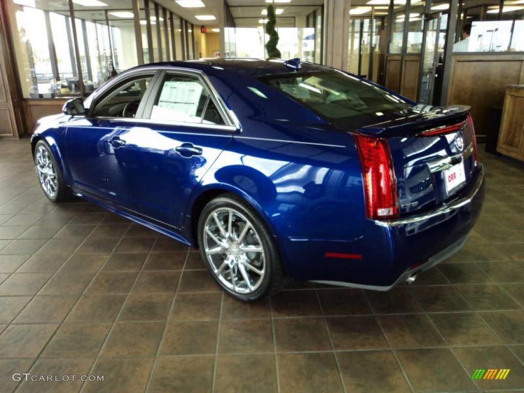 Opulent Blue Metallic 2012 Cadillac CTS 3.0 Sedan Exterior Photo #56497740