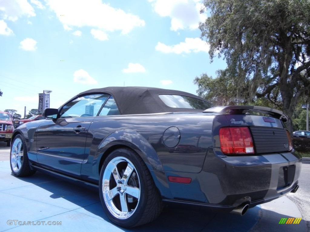 2007 Mustang GT Premium Convertible - Alloy Metallic / Dark Charcoal photo #3