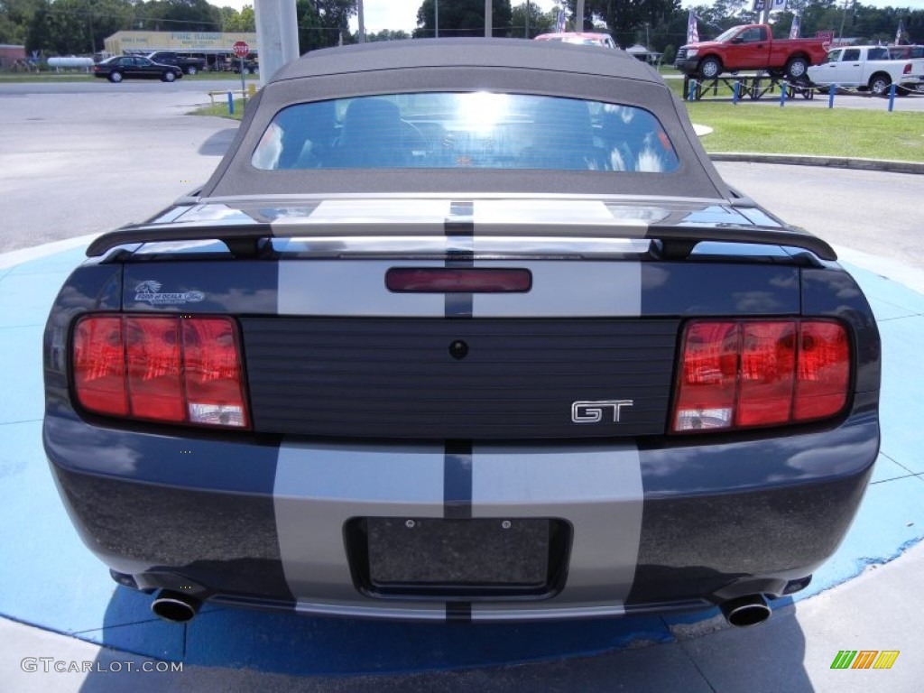 2007 Mustang GT Premium Convertible - Alloy Metallic / Dark Charcoal photo #4