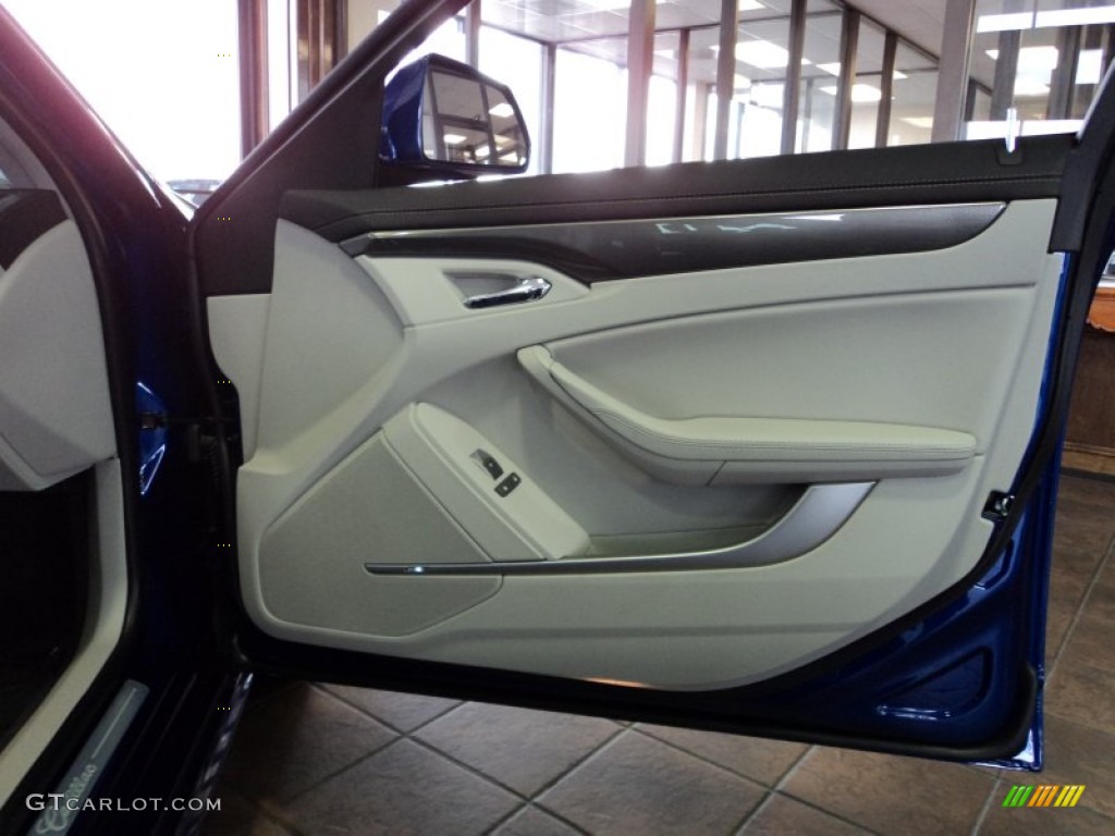 2012 CTS 3.0 Sedan - Opulent Blue Metallic / Light Titanium/Ebony photo #13