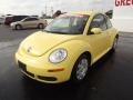 2010 Sunflower Yellow Volkswagen New Beetle 2.5 Coupe  photo #3