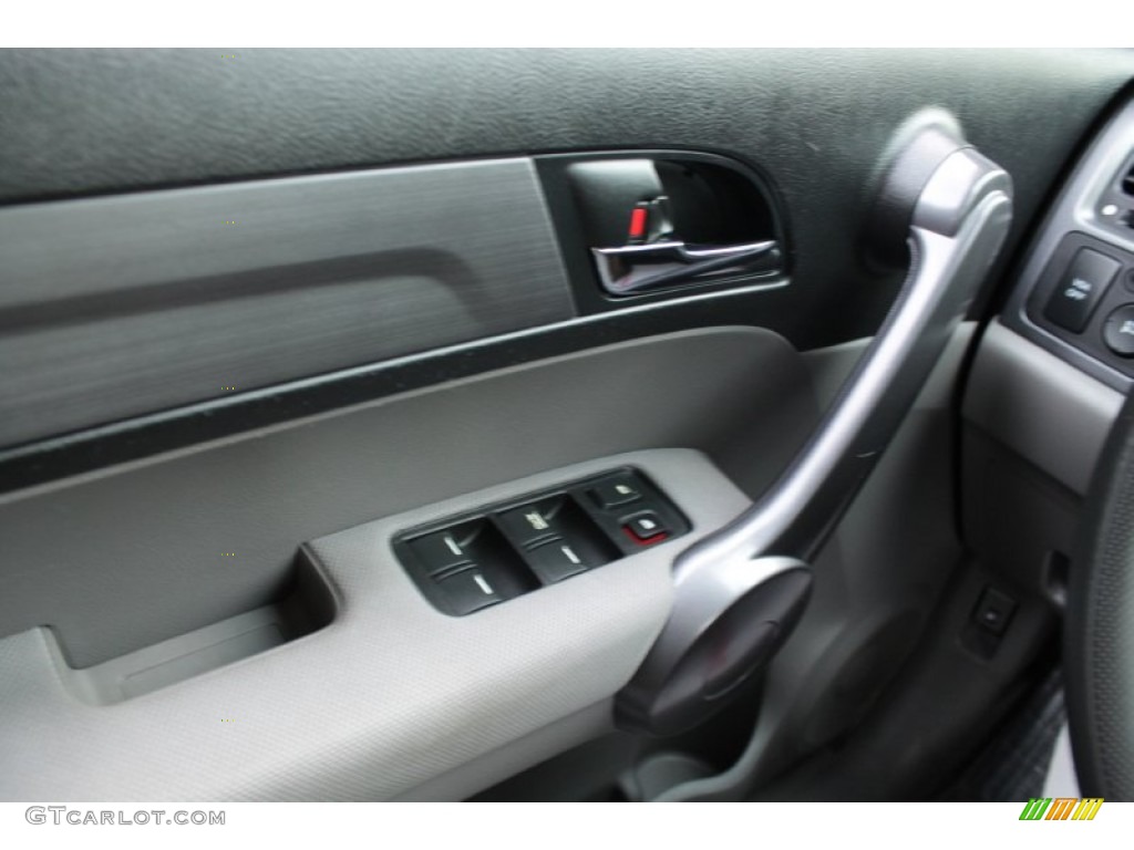 2009 CR-V LX 4WD - Taffeta White / Gray photo #17