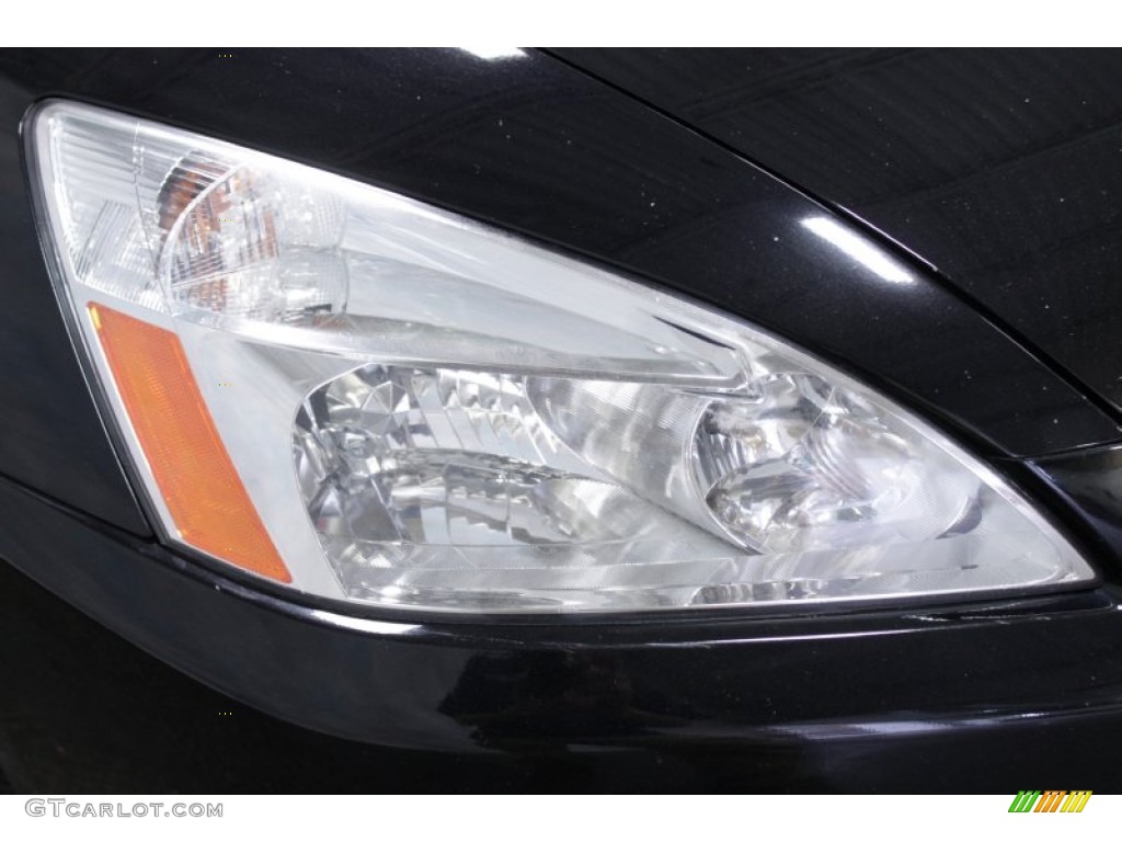 2006 Accord EX-L Coupe - Nighthawk Black Pearl / Black photo #5