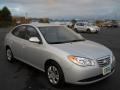 2010 Carbon Gray Mist Hyundai Elantra Blue  photo #16