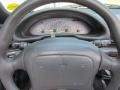 Graphite 1999 Pontiac Sunfire GT Convertible Steering Wheel