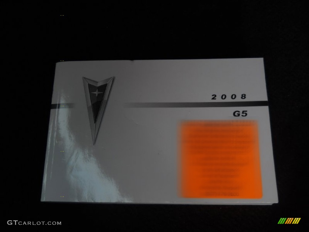2008 G5  - Black / Ebony photo #27