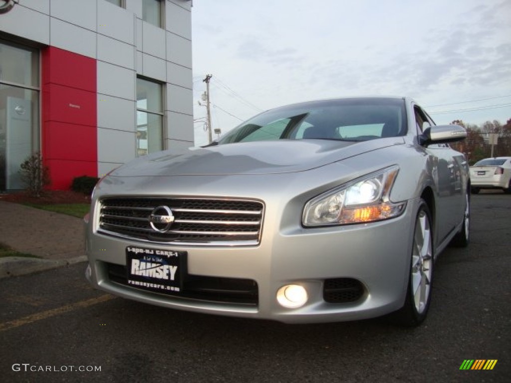 Radiant Silver Metallic 2009 Nissan Maxima 3.5 SV Sport Exterior Photo #56500785